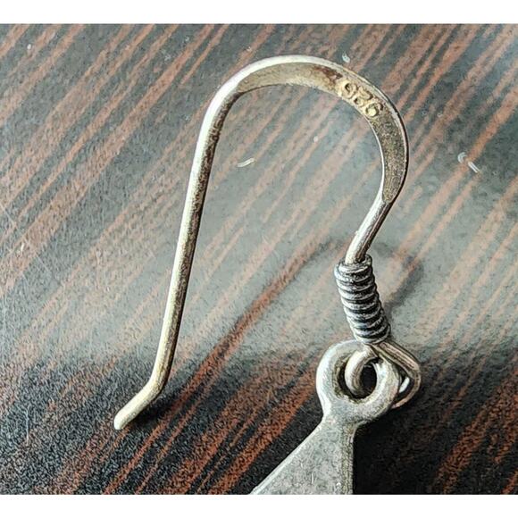 Mother of Pearl Sterling Silver Earrings – Timeless Elegant Jewelry - Picture 7 of 8